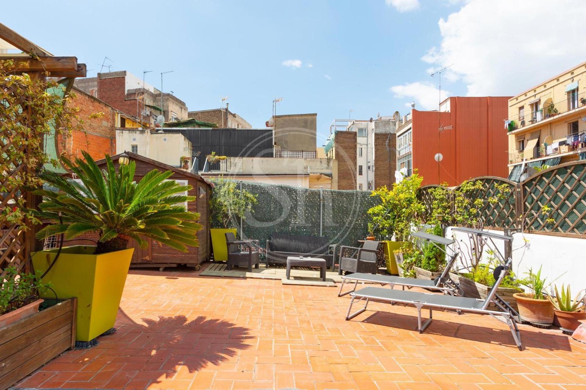 Apartamento Con Terraza En Poble Sec برشلونة المظهر الخارجي الصورة